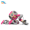 Funny Colorful Children Outdoor Plastic Slides Playground
