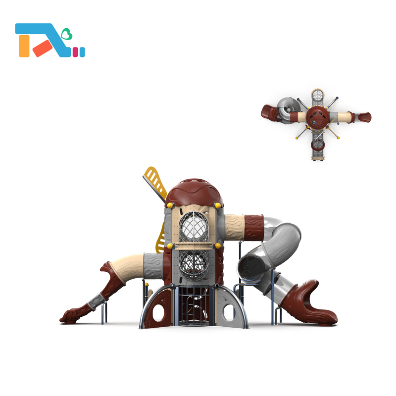 Modern and Popular Outdoor Kids Slide Playground for Sale