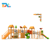 China Supplier Wooden Series Children Outdoor Playground Equipment Play Set