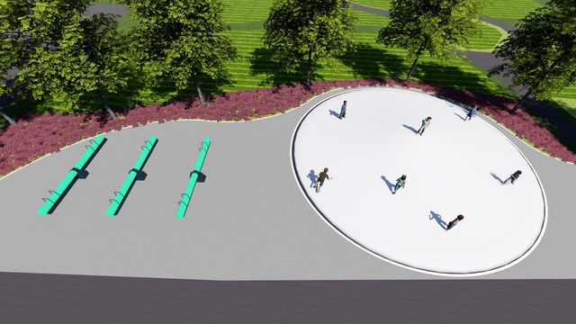 Amusement Park Attraction Jumping Cloud Jumping Pillow Inflatable Jumping Pillow