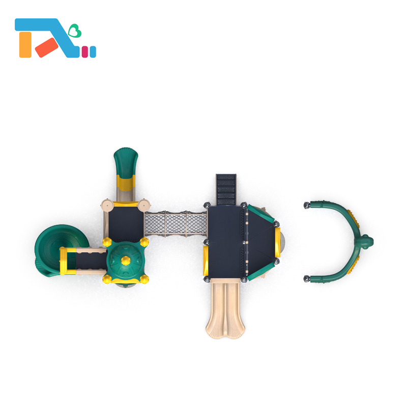 Outdoor Amusement Park Equipment Kids Electric Playground Pirate Ship Slide