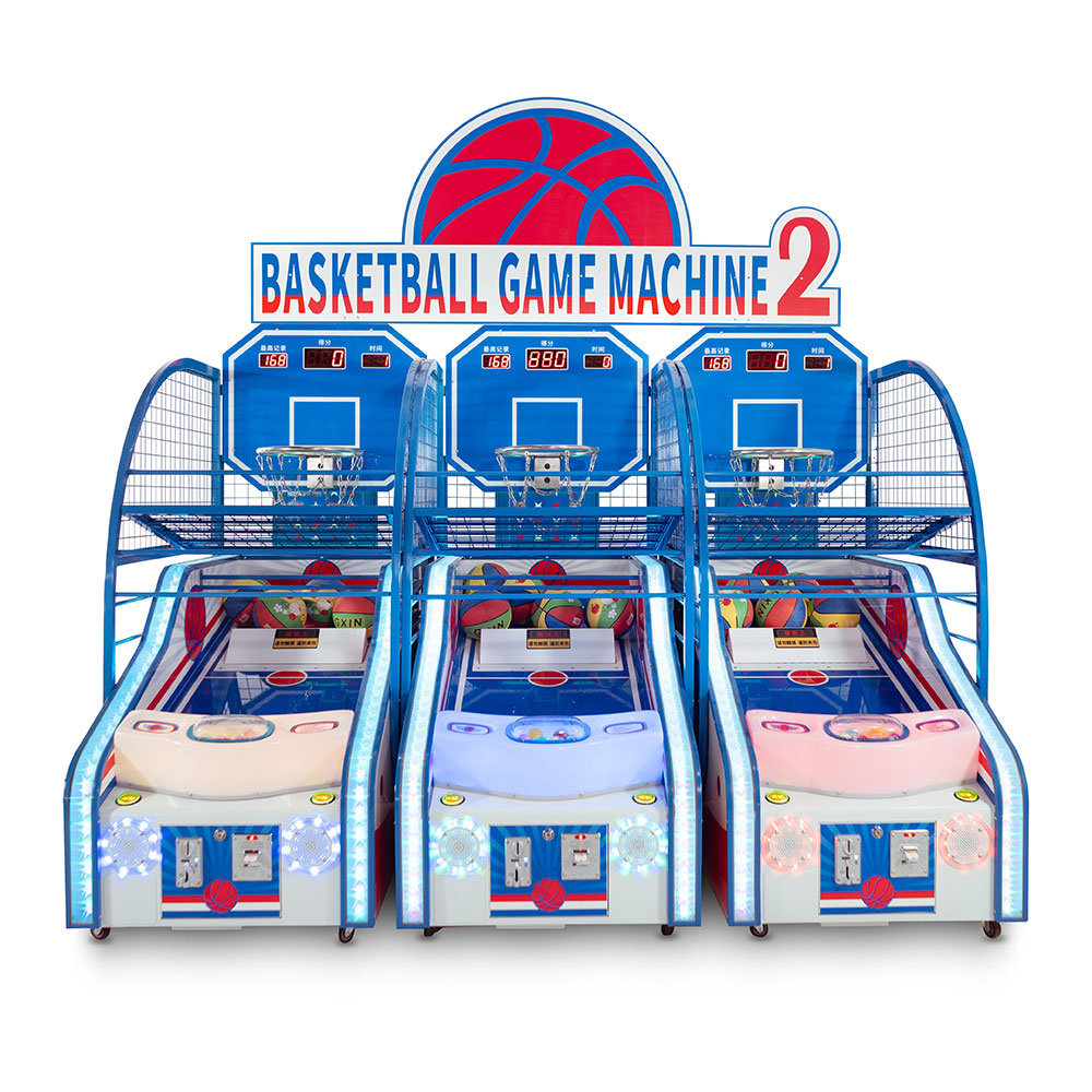 Coin Operated Basketball Shooting Arcade Game Machine
