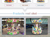 Amusement Park Creative Design Electric Animal Carousel for Indoor Playground 