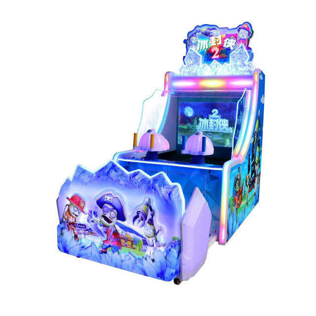 Coin Operated Water Shooting Arcade Game Machine For Kids