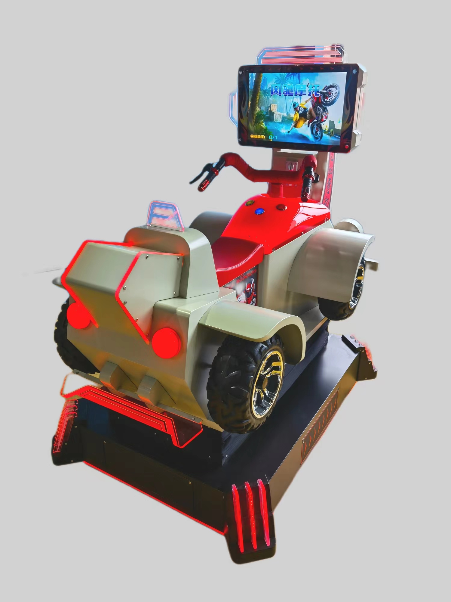 Coin Operated Motor Bike Racing Game Machine