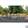 Standard Galvanized Tube Exercise Machine Outdoor Gym Fitness Equipment
