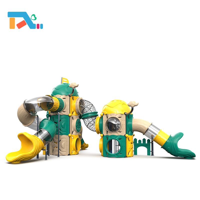 Customized Amusement Park Outdoor Playground Kids Slide Sports Equipment