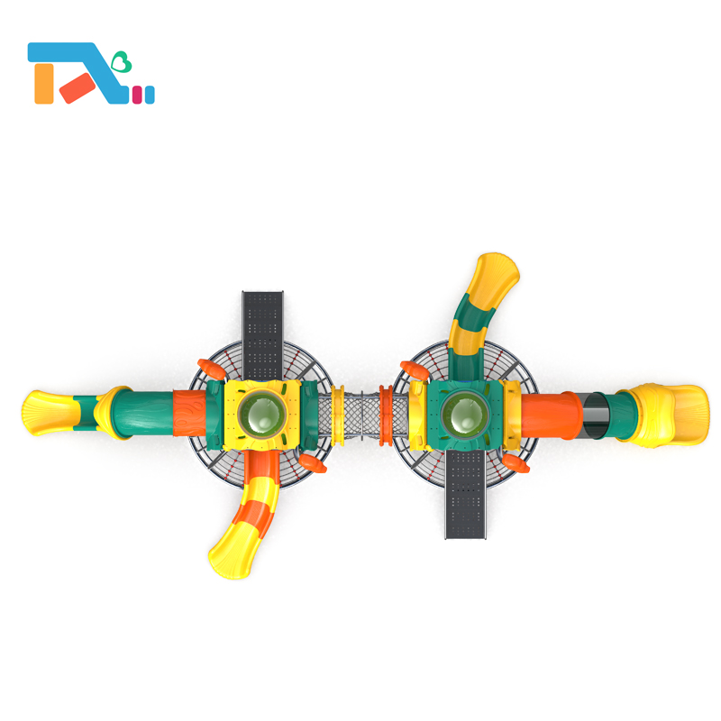 Outdoor Playground Kids-Center Plastic Slide for Children