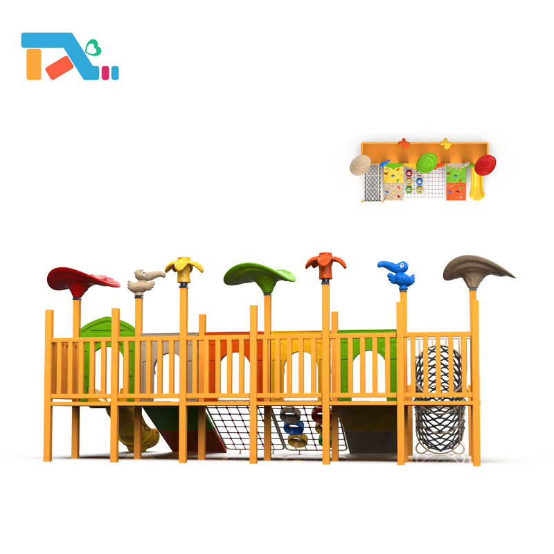 Hot Sale Play Equipment Kids Outdoor Wooden Playground Home Amusement Park Used