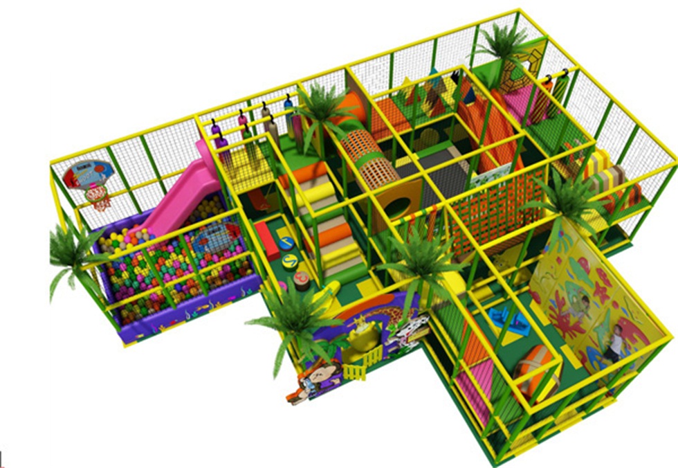 Kids Soft Indoor Naughty Castle Playground Equipment Space