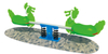 Amusement Park Commercial Children Outdoor Playground Equipment Seesaw For Kids