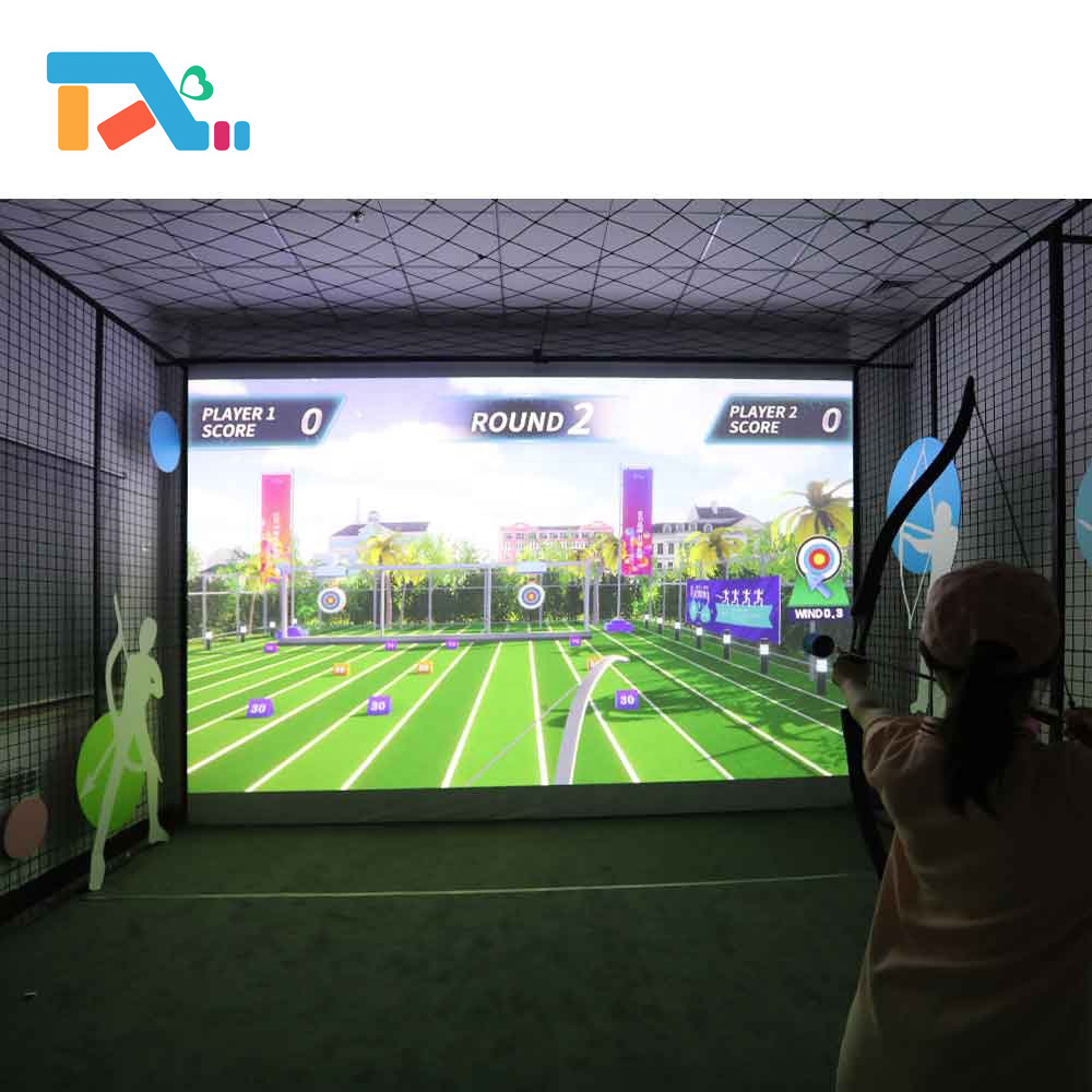 Sports Immersive Video Game Indoor Sports Simulator