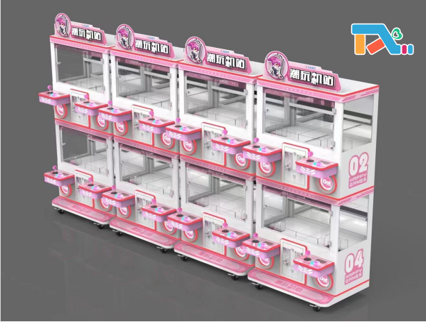 Coin Operated Toy Claw Machine Game