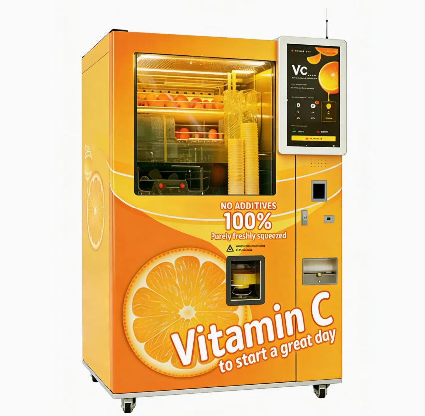 Orange Juice Vending Machine