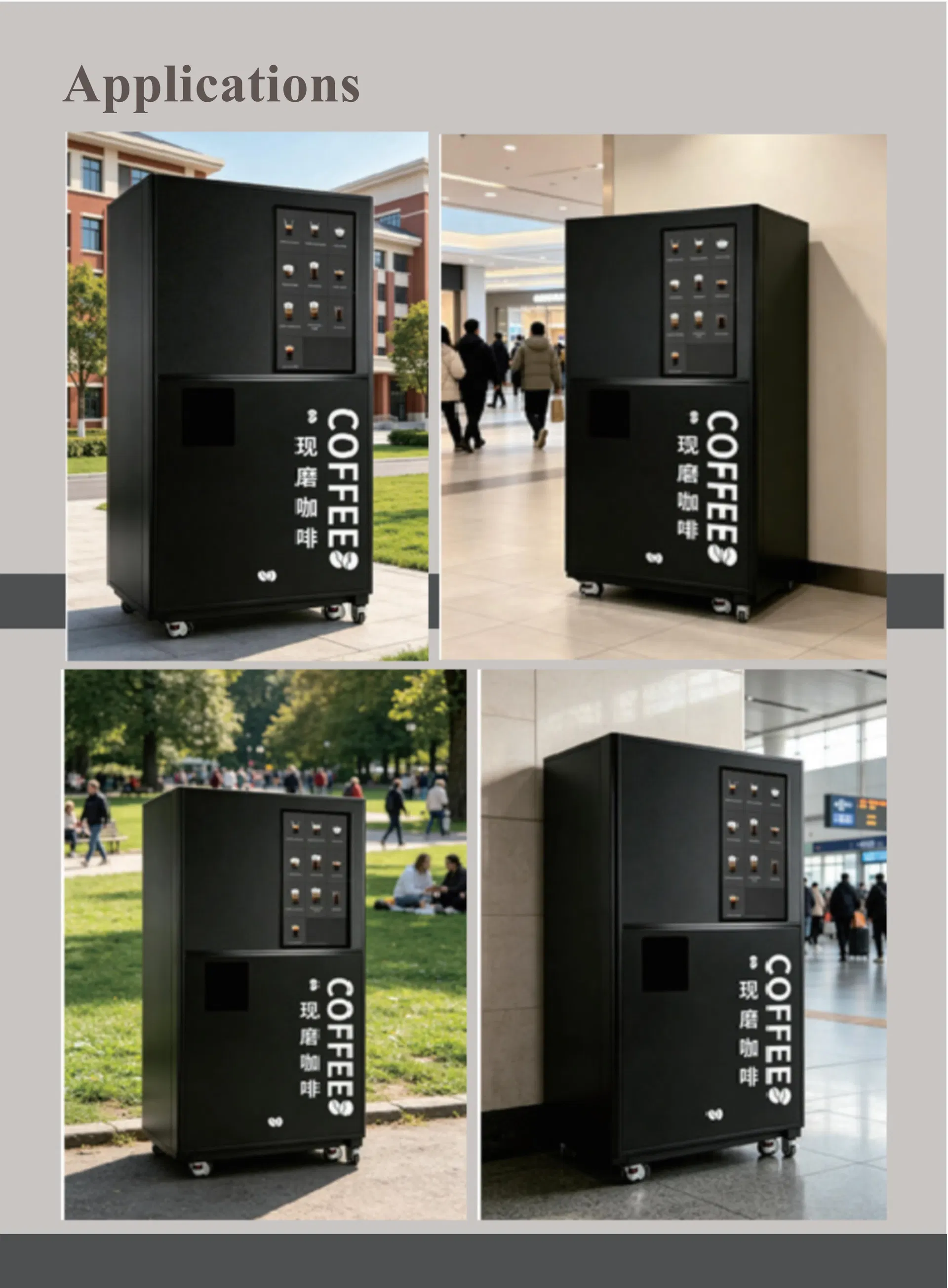 Self-Service Combo Water Ice Cube Protein Shake Cold Drinks User-Friendly Versatile Premium Coffee Vending Machine