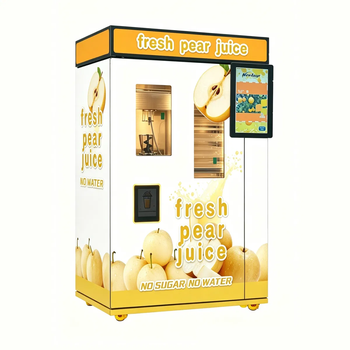 Eco-Friendly Wall Mounted Advanced Water Proof Pear Juice Vending Machine