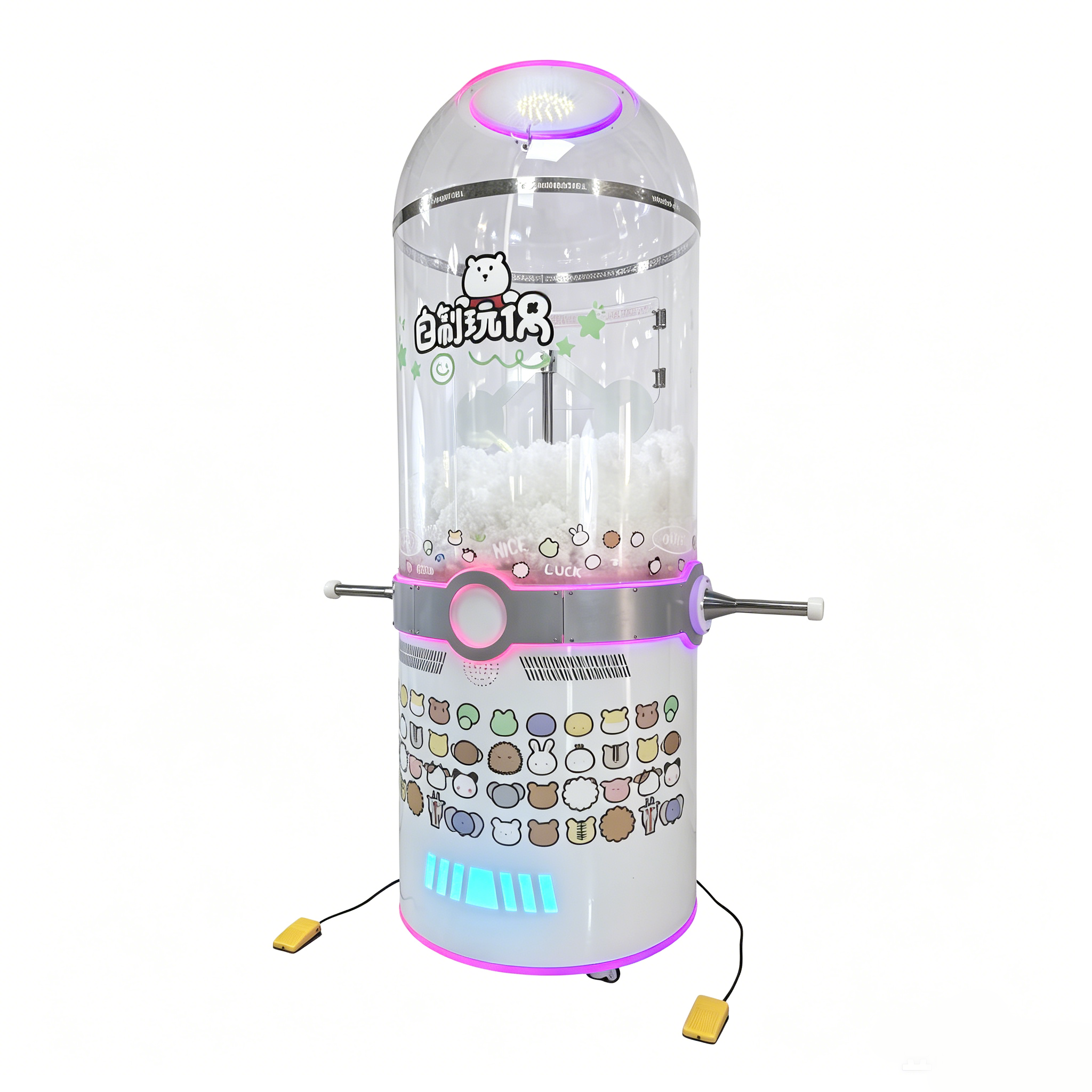 Double-Head Soft Toy Filling Plush Doll Stuffing Machine Teddy Bear Making Machine