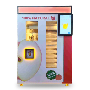 Outdoor Intelligent Modern Large Capacity Qr Code Payment Apple Juice Vending Machine
