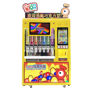 Commercial Candy/Chocolate Bean Vending Machine with Multiple Payment Systems for Shopping Malls