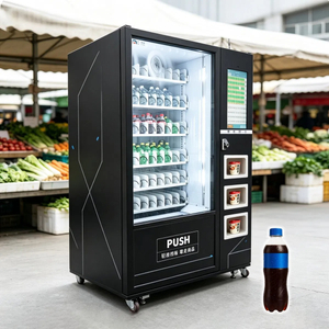 Smart Fully Automatic Vending Machine for Drinks And Snacks