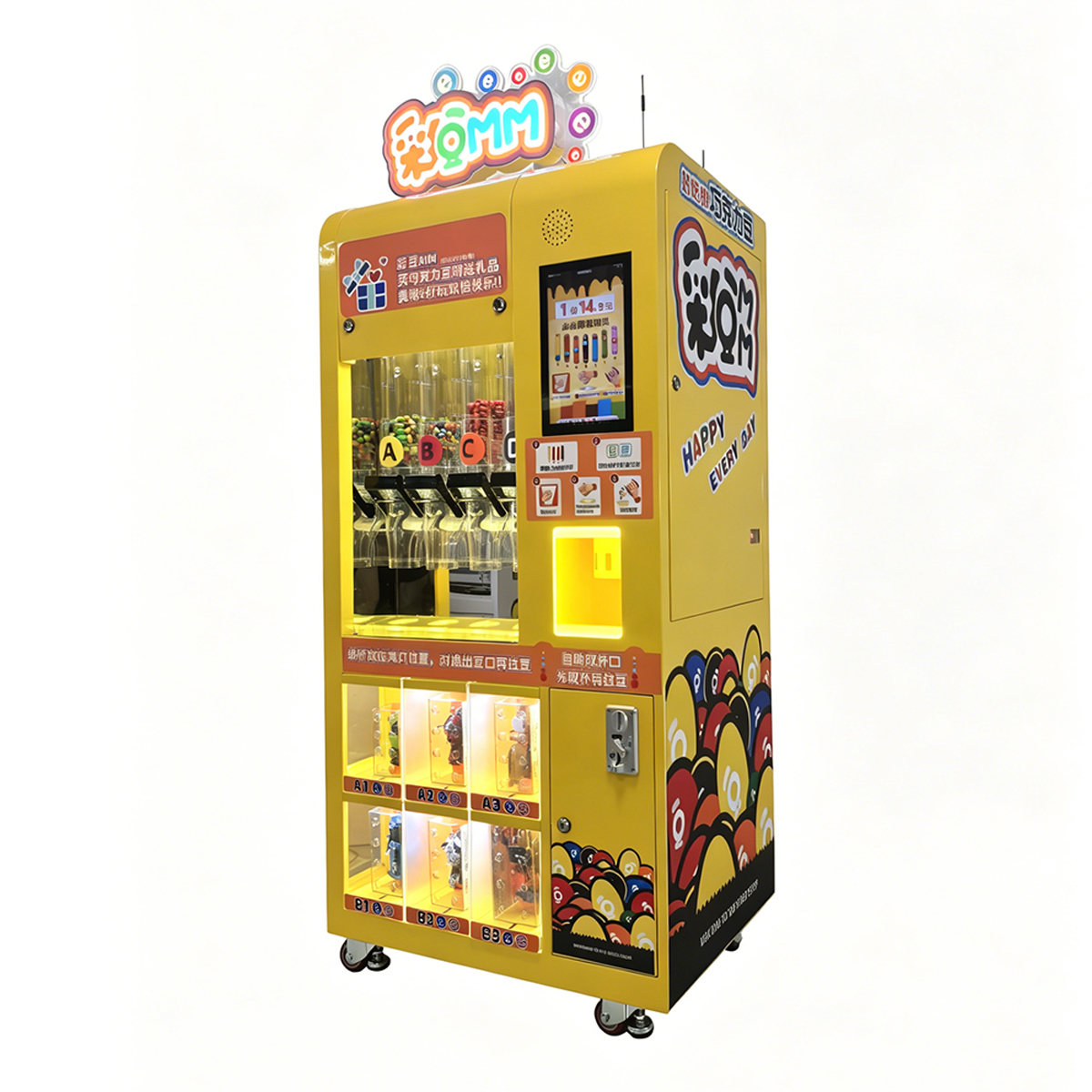 Chocolate Candy Vending Machine Smart Payment Retail Vending Equipment for Self Service