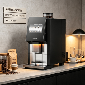 Commercial Automatic Espresso Programmable Touch Screen Cafeteira Expresso Coffee Making Equipment Vending Machine