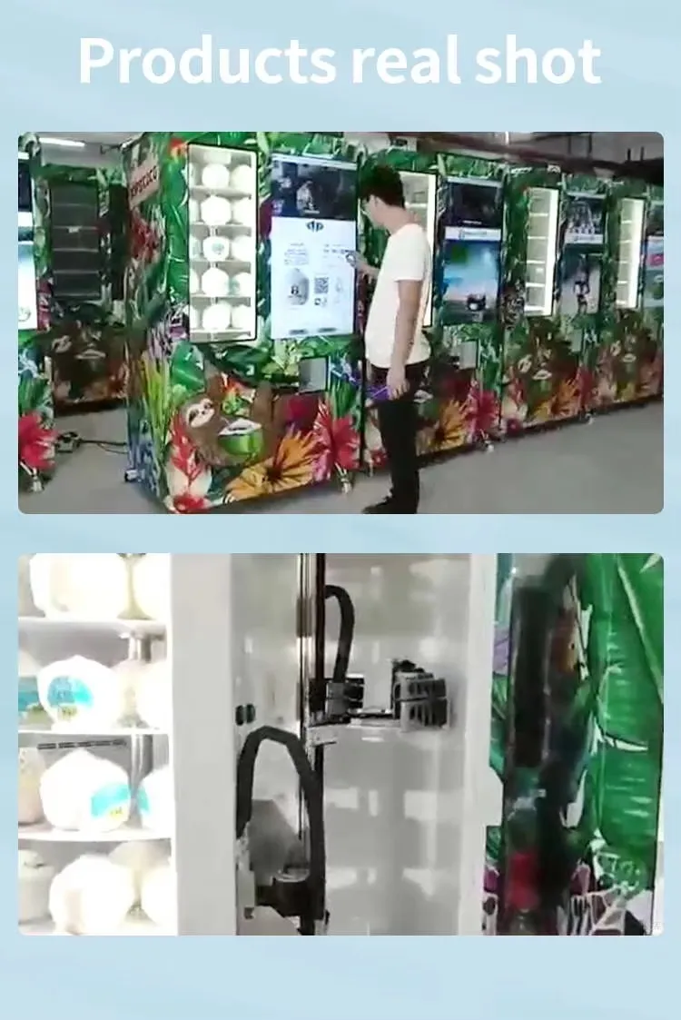 Fast Delivery 24 Hours Best Seller Multi-Functional Coconut Juice Vending Machine