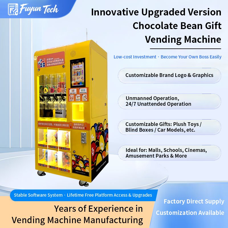 Chocolate Candy Vending Machine Smart Payment Retail Vending Equipment for Self Service