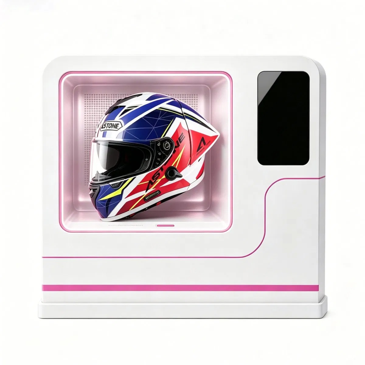 Automatic Smart Ai Self-Service Innovative Sale Clean Desktop Helmet Cleaning Vending Machine