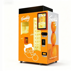 Business Outdoor Small Touch Screen Fruit Drink Orange Juice Dispenser Equipment Vending Machine