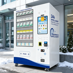 24 Hours Auto Dispenser Self Service Hospital Outdoor Custom Combo Snack Beer Coffee Perfume Medical Pharmacy Pharmaceutical Vending Machine