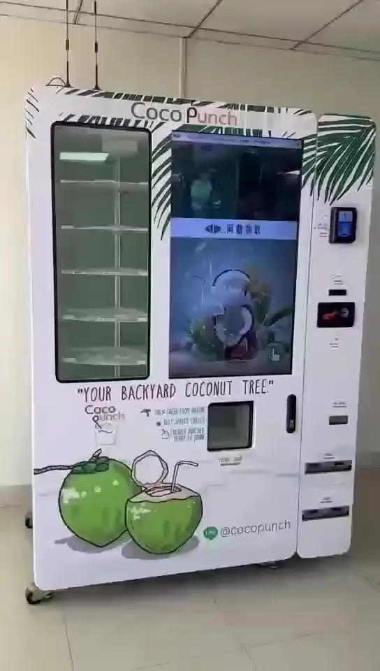 Fast Delivery 24 Hours Best Seller Multi-Functional Coconut Juice Vending Machine
