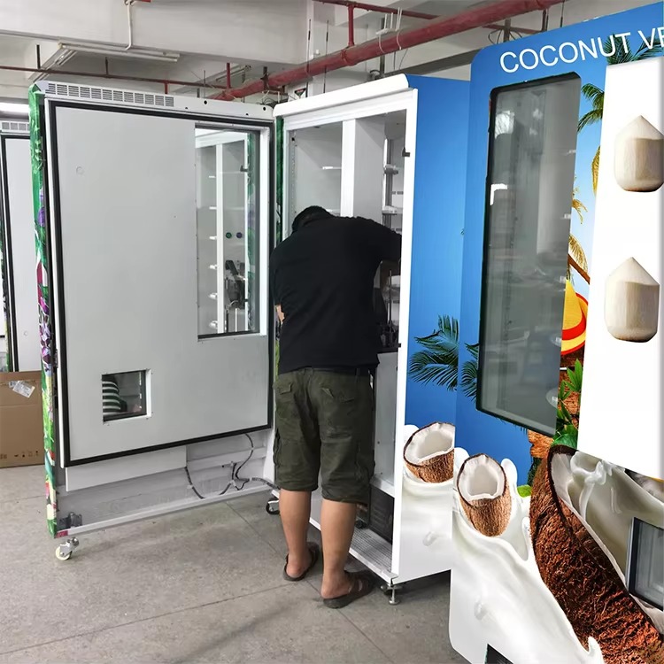 Fast Delivery 24 Hours Best Seller Multi-Functional Coconut Juice Vending Machine