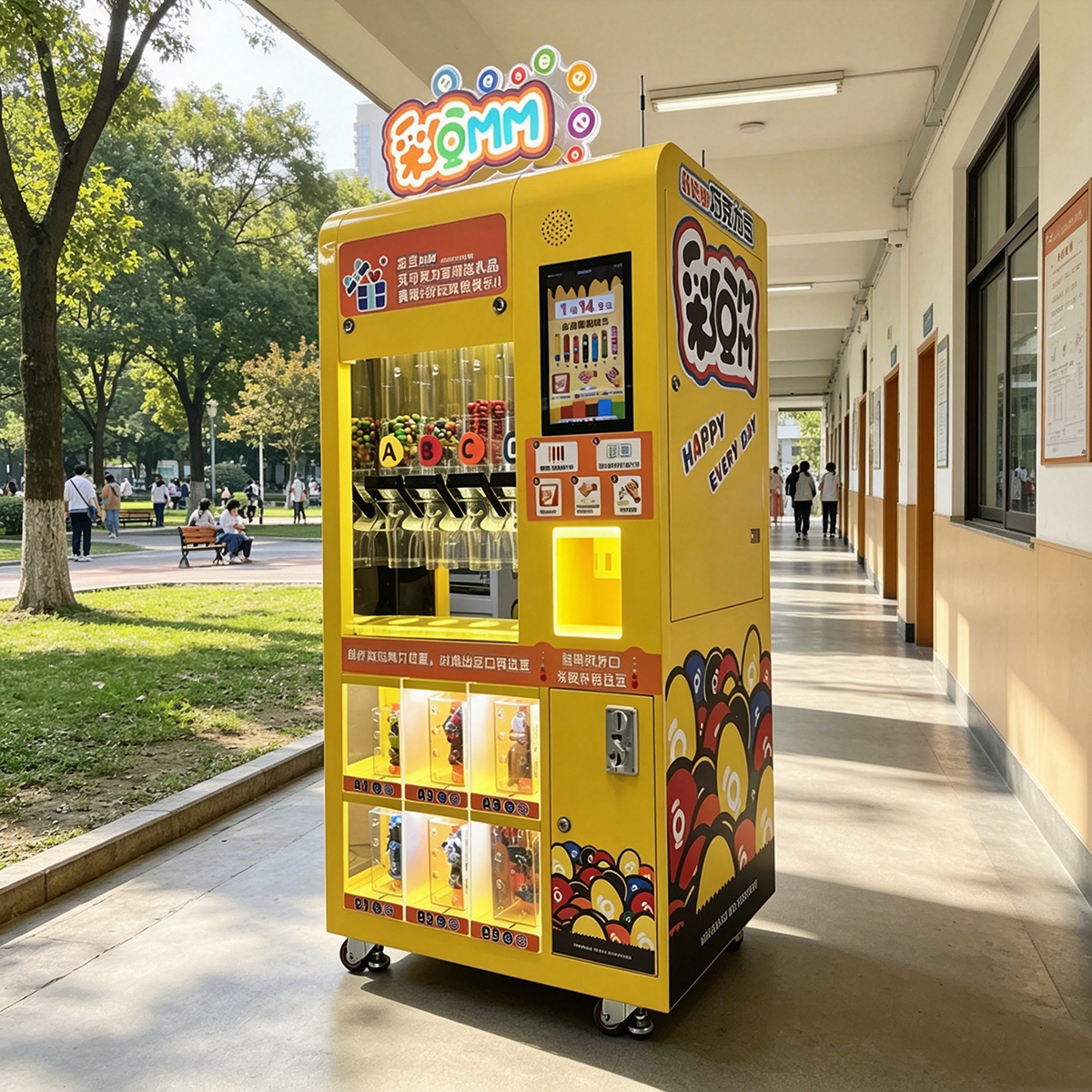 Chocolate Candy Vending Machine Smart Payment Retail Vending Equipment for Self Service