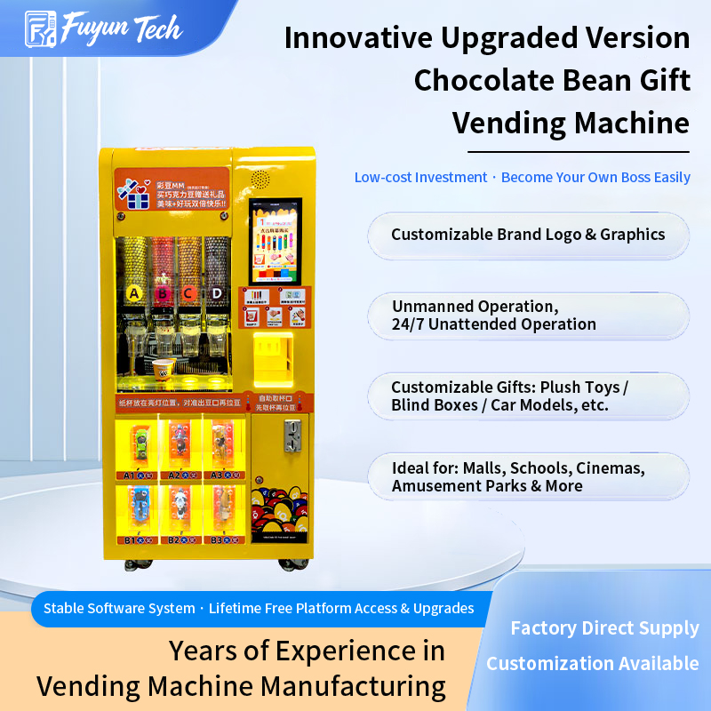 Chocolate Candy Vending Machine Smart Payment Retail Vending Equipment for Self Service