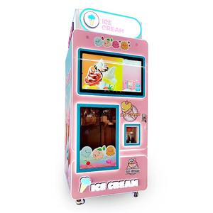 Self Service 24 Hours Indoor Ice Cream Vending Machine