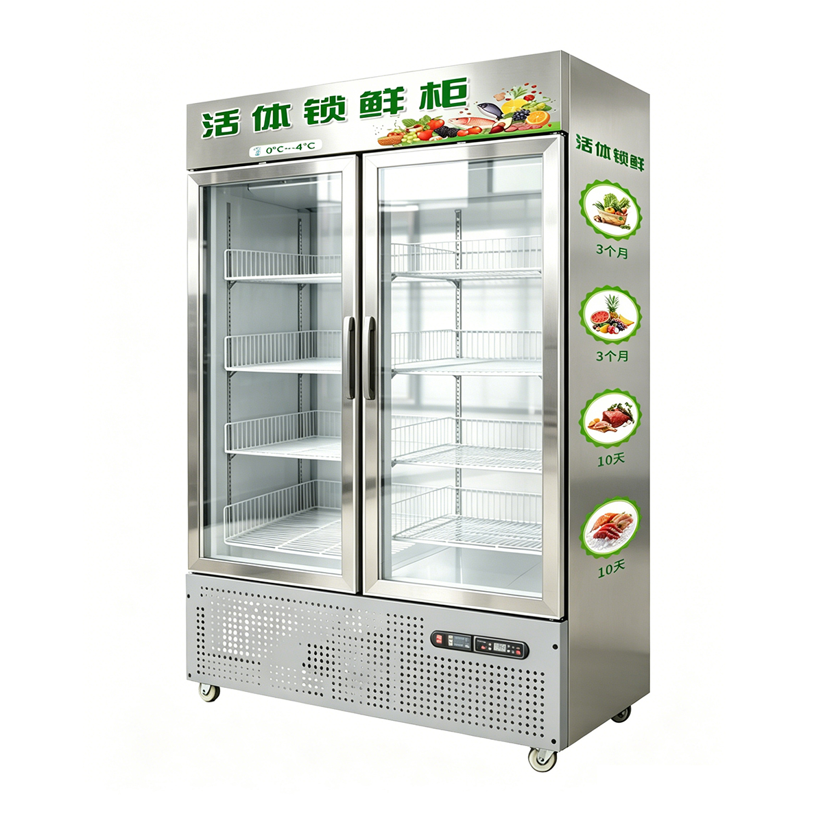 Extending Shelf Life of Fruits And Vegetables Chiller Customizable As Vending Machines