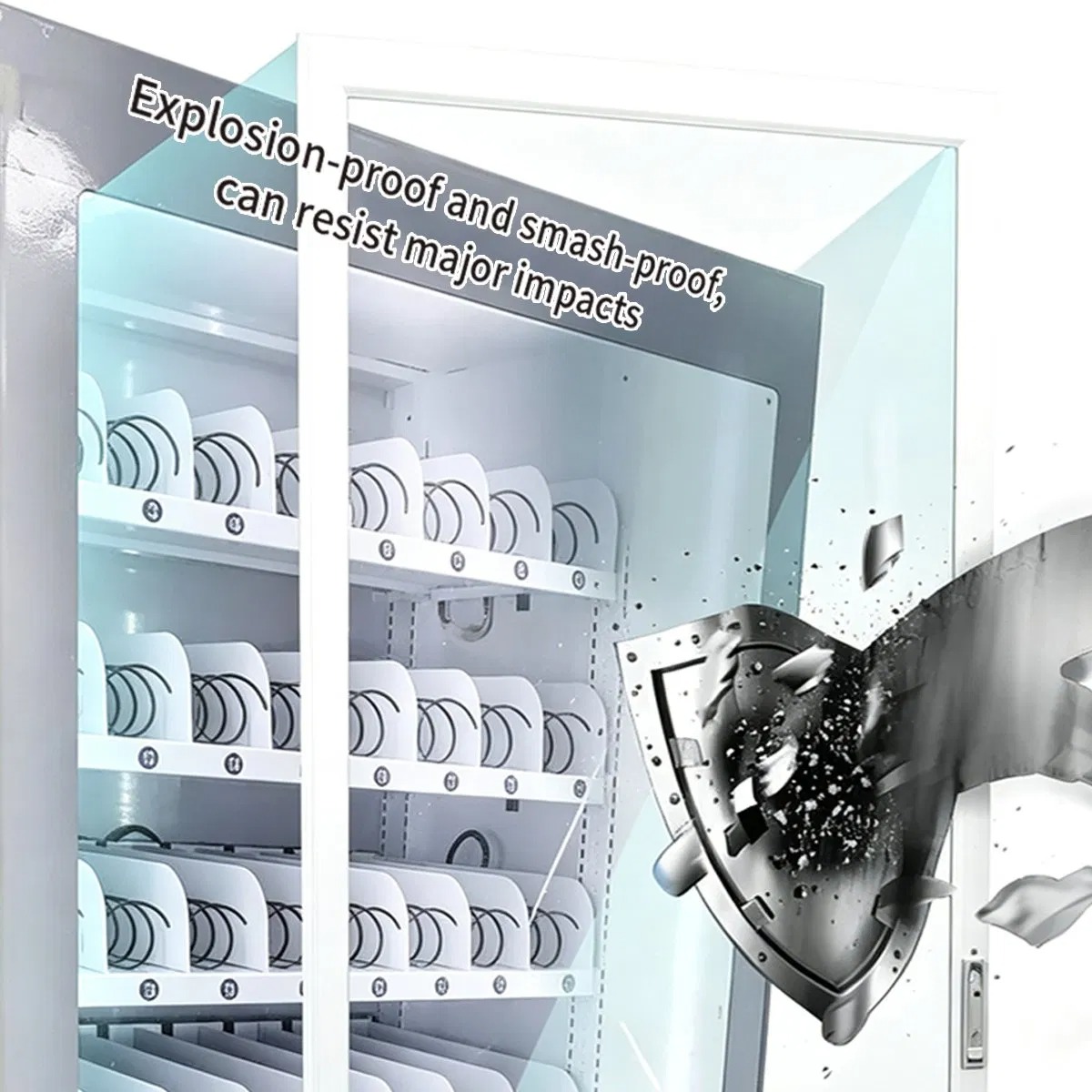 Automatic Sale Dispenser Food Candy Floss Pizza Coffee Beauty Protein Vending Machine