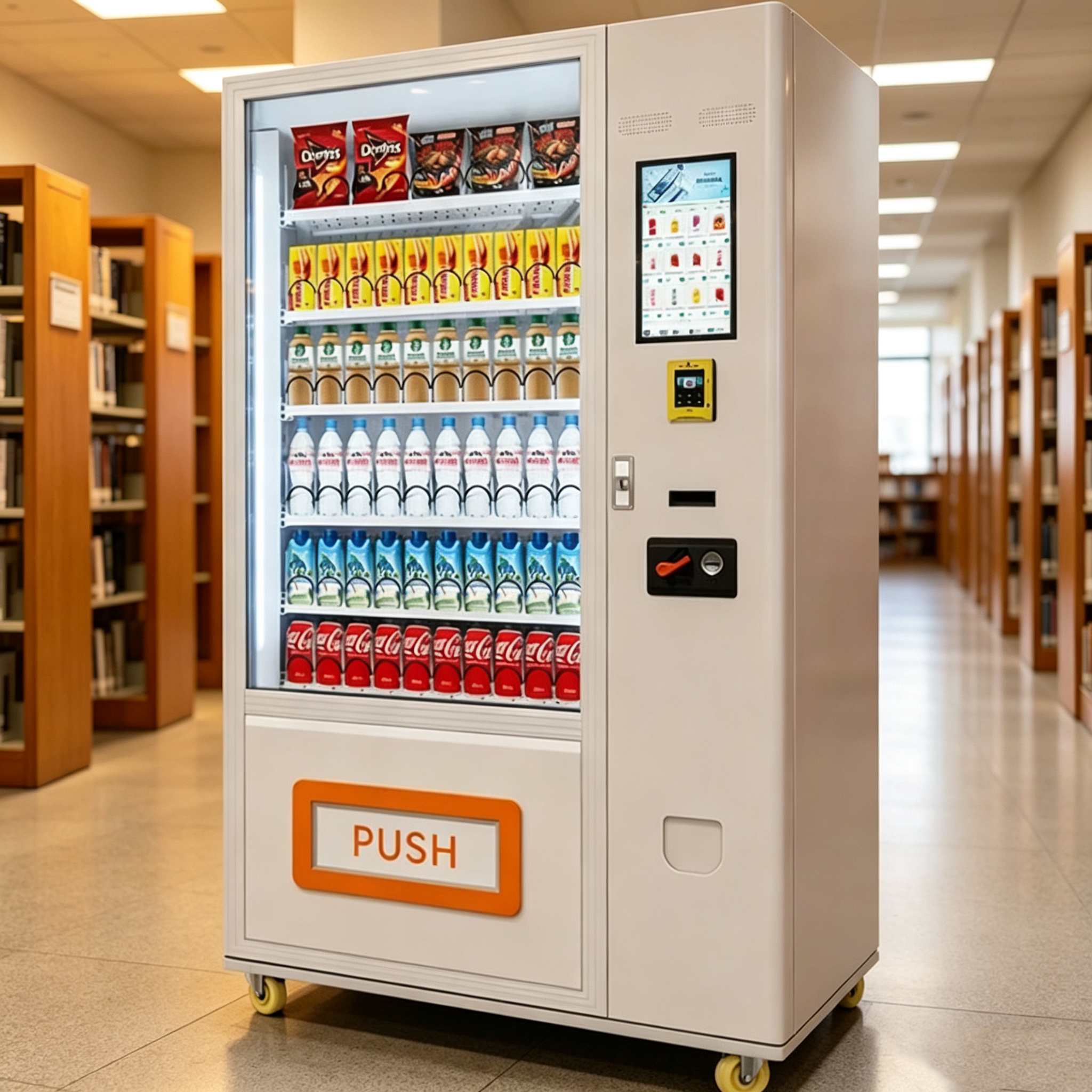Xy Axis Automatic Snack Pizza Coffee Candy Floss Pokemon Food Sale Vending Machine