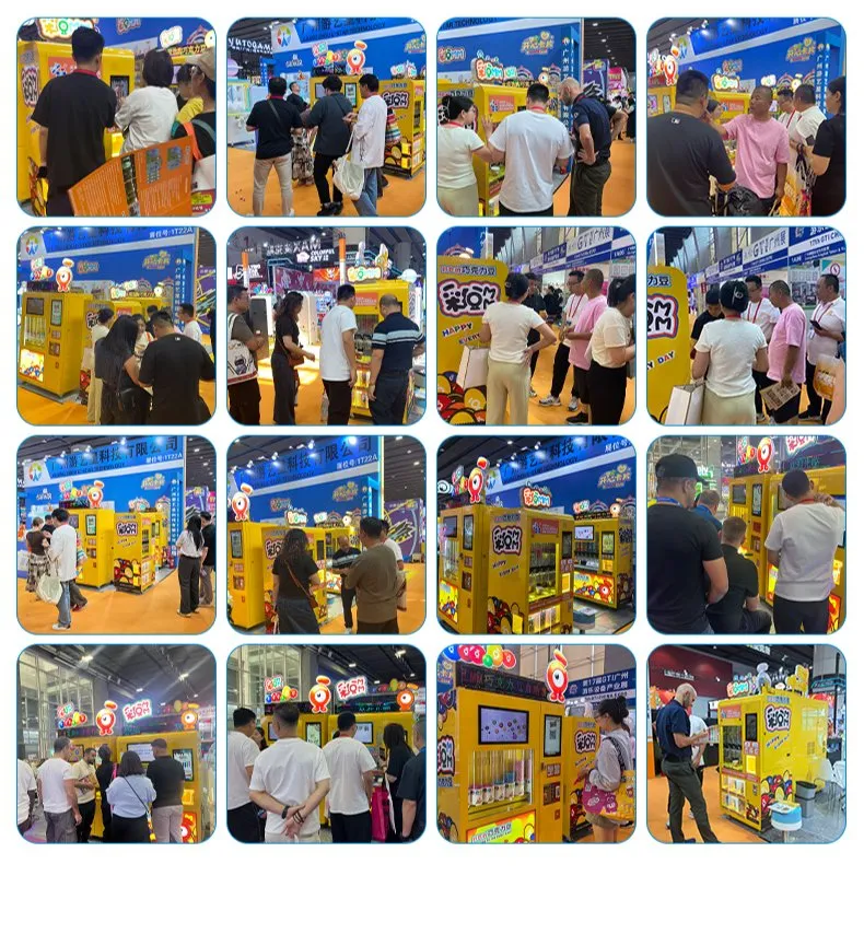 Commercial Candy/Chocolate Bean Vending Machine with Multiple Payment Systems for Shopping Malls