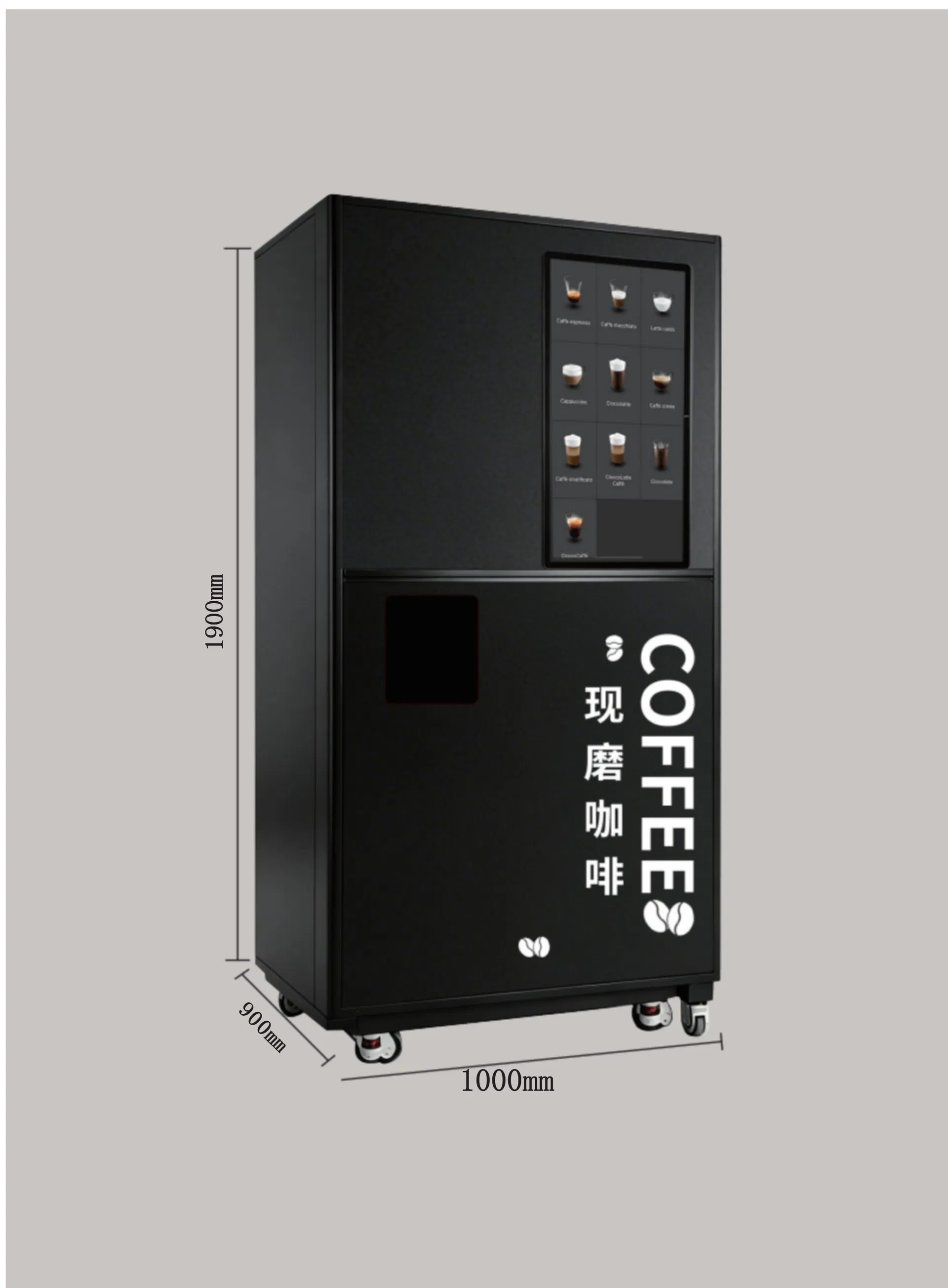 Self-Service Combo Water Ice Cube Protein Shake Cold Drinks User-Friendly Versatile Premium Coffee Vending Machine