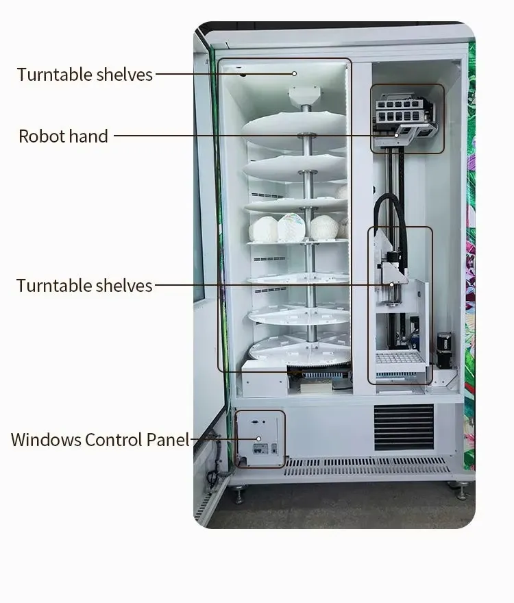 Fast Delivery 24 Hours Best Seller Multi-Functional Coconut Juice Vending Machine