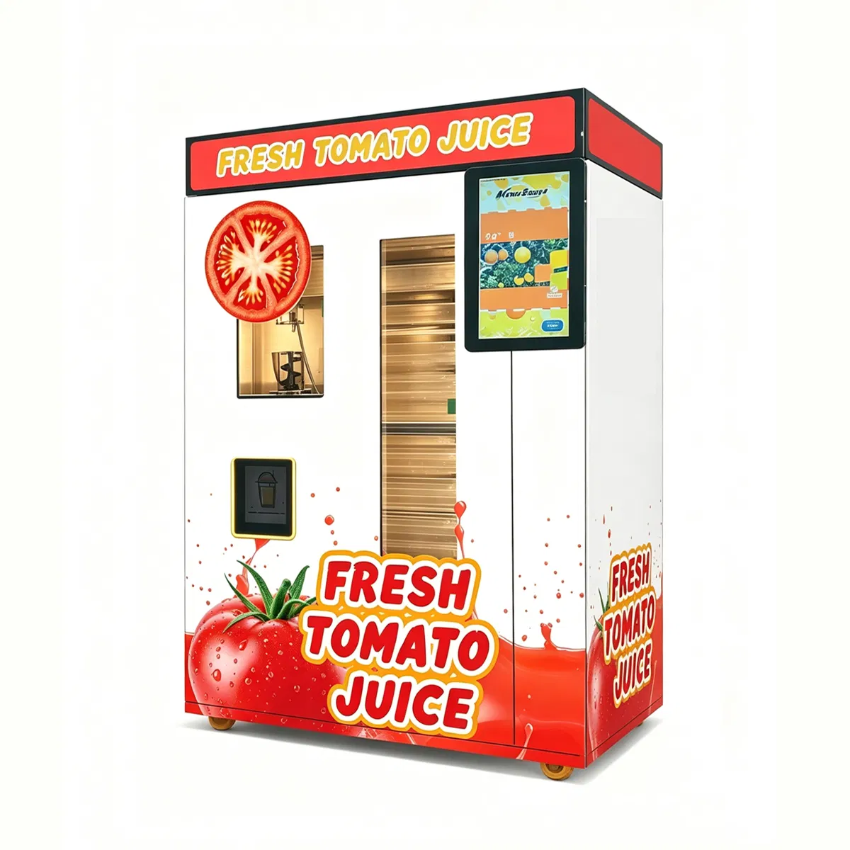 User Friendly Safety Best Seller Modern Tomato Juice Vending Machine