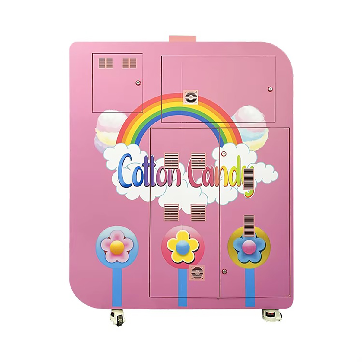 Commercial Smart Automatic Dispensing Cotton Candy Vending Machine Food Snack&Drink for Candy Floss Sale