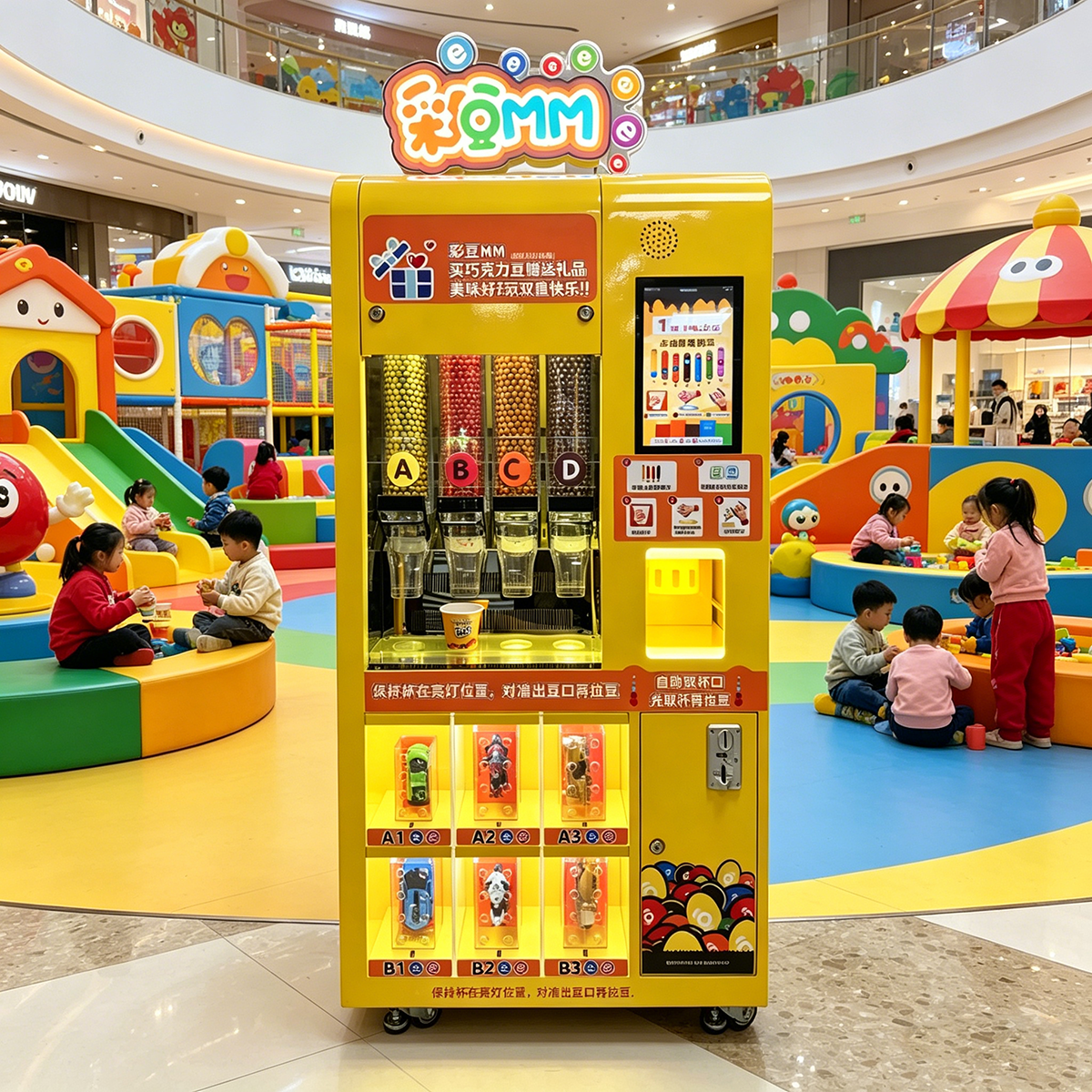 Chocolate Candy Vending Machine Smart Payment Retail Vending Equipment for Self Service