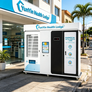 Automatic Drink Coffee Chocolate Medicine Pharmacy Drug Sanitary Pad Luxury Safe Cash Register Spending Vending Machine