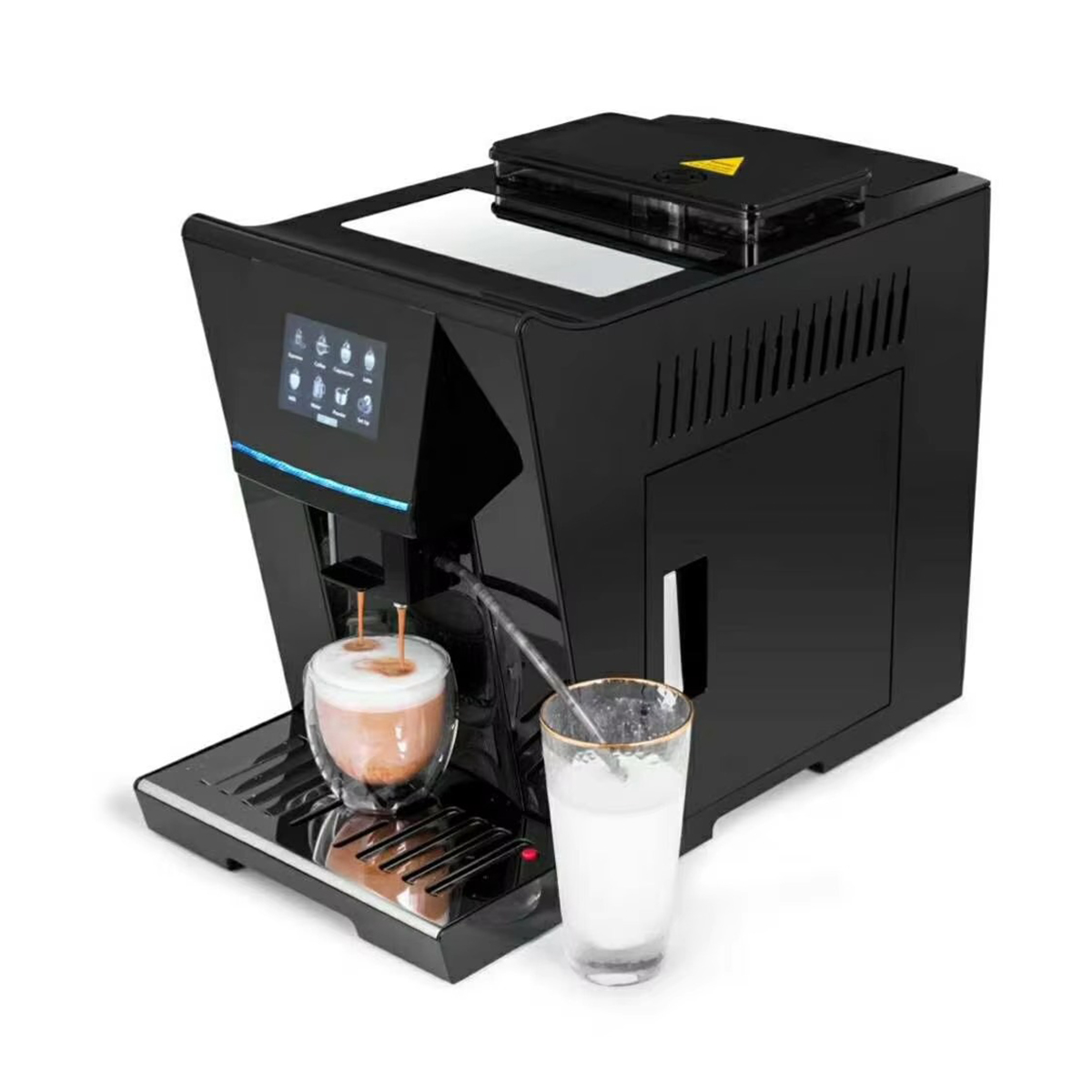 Semi-Automatic Table Top Touch Screen Indoor Locker Fresh Coffee Espresso Dispenser Vending Machine for Home Use