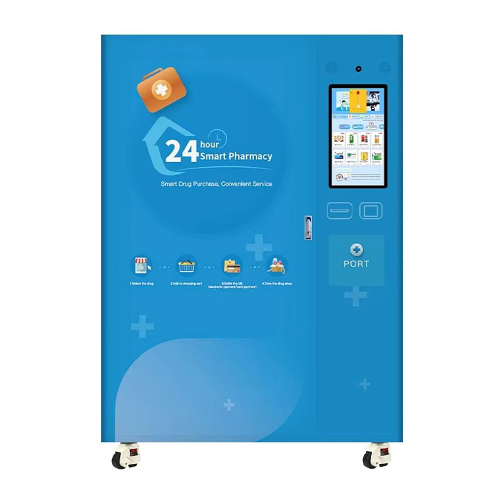 Manufacturer Healthcare Kiosk Medicine Dispensing Tampon Fresh Coin Dispenser Vending Machine for Sale