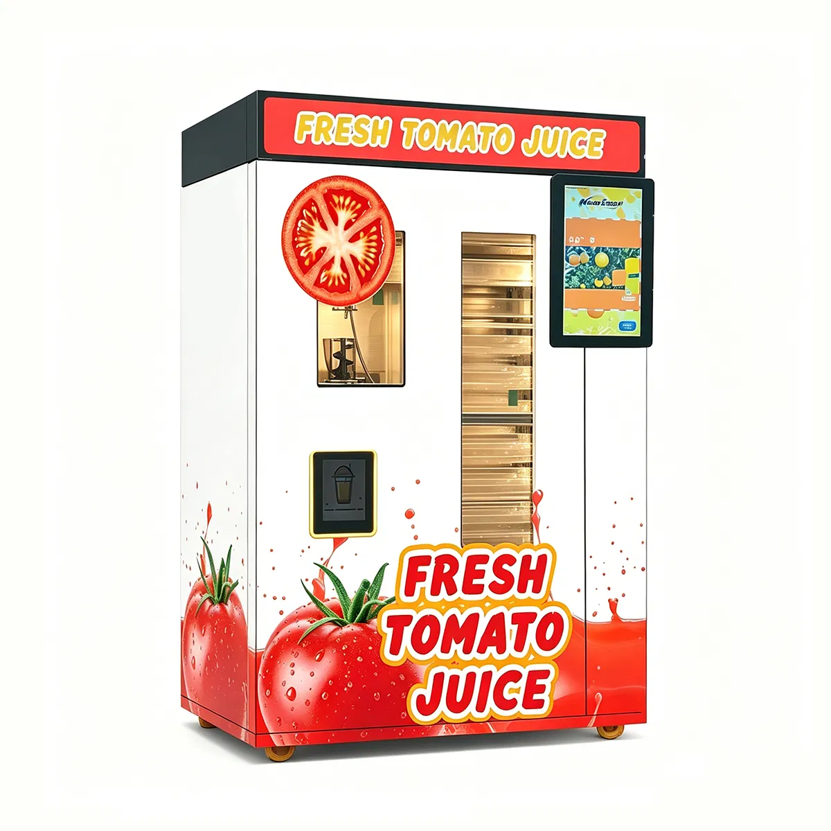 User Friendly Safety Best Seller Modern Tomato Juice Vending Machine
