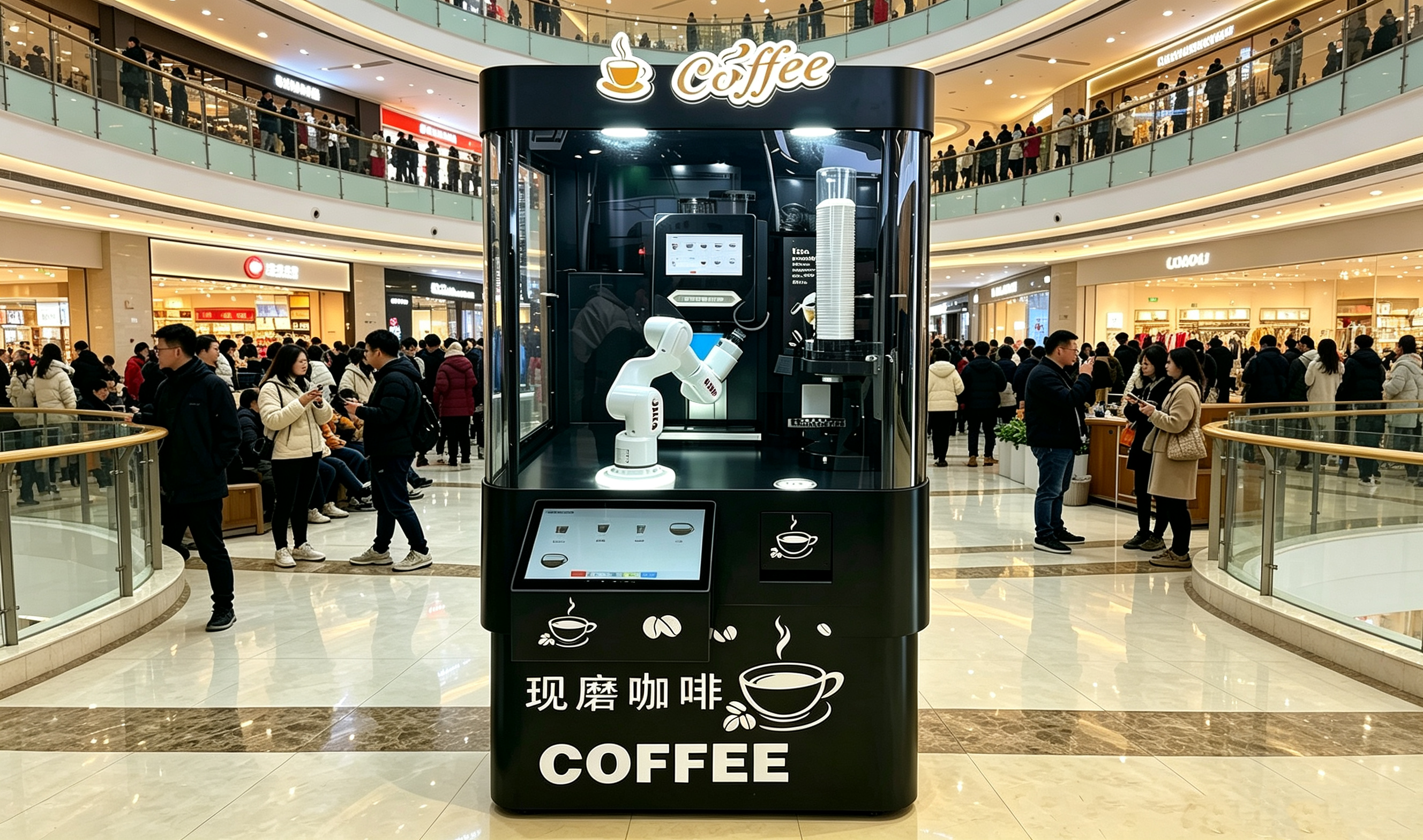 Robot Coffee Machine 